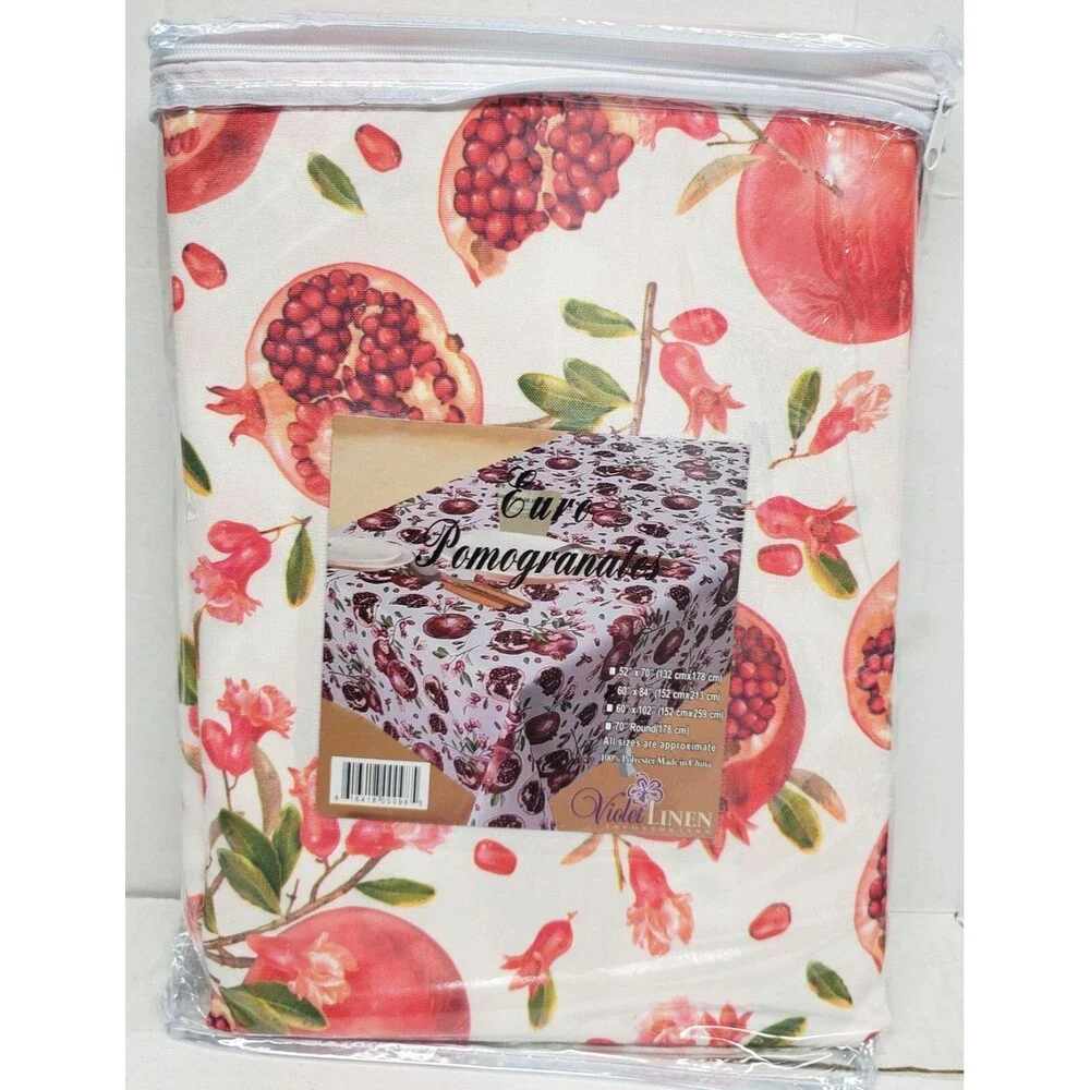 1 Printed Fabric Tablecloth,60